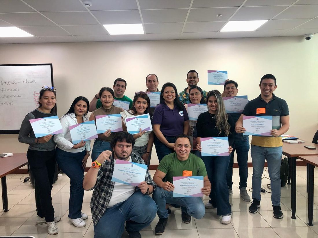 Paradigma B con una organización cliente